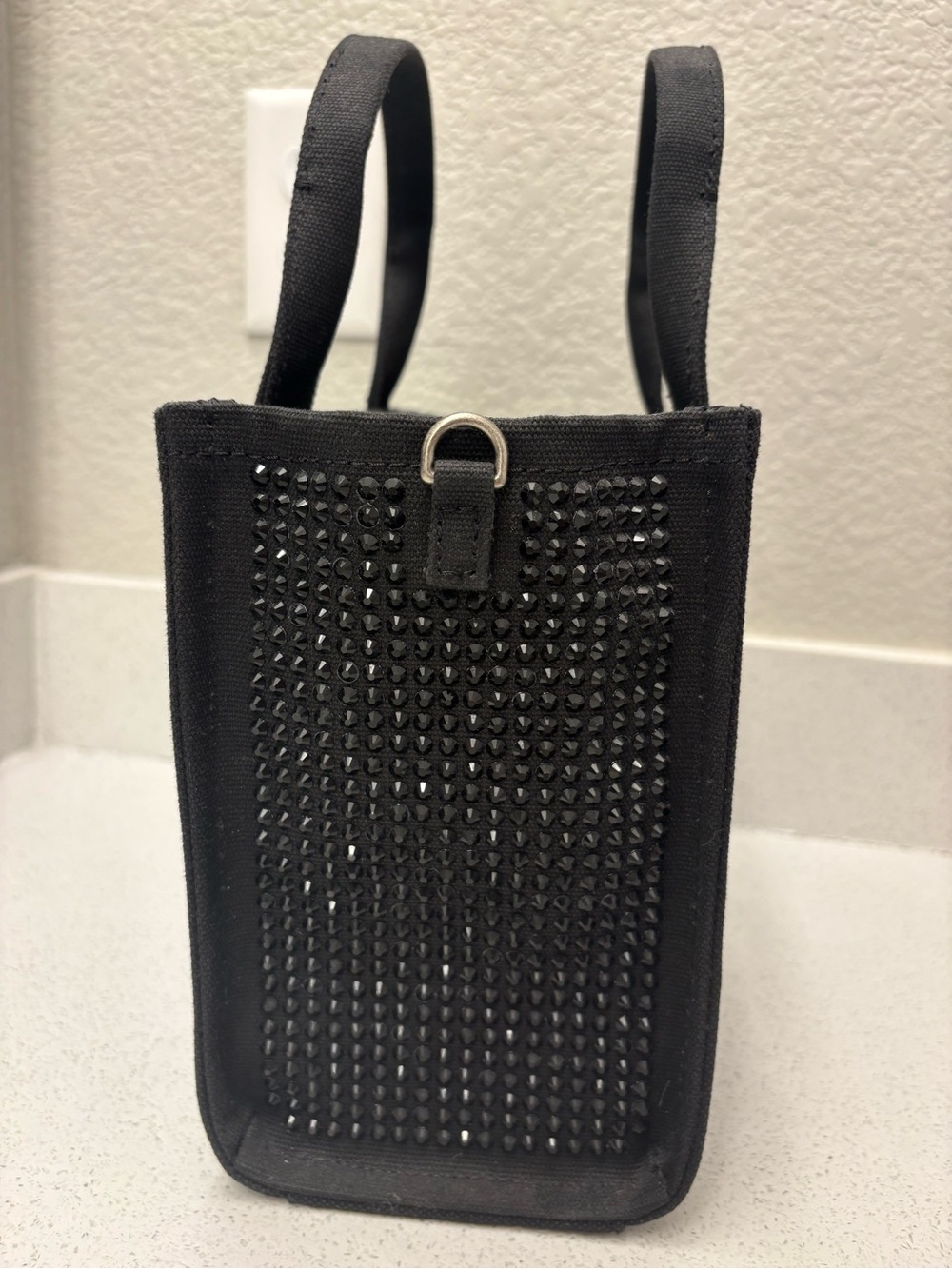 Marc Jacobs Black Rhinestone Tote - Picture 4 of 7